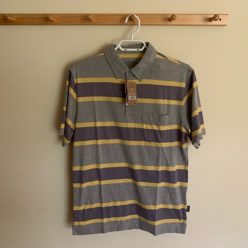 NWT Patagonia Squeaky Clean Polo Shirt Men's S